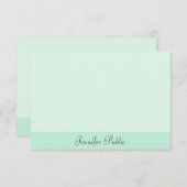 De Groene Sjabloon van de Munt van het Manuscript  (Voorkant / Achterkant)