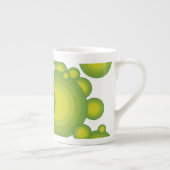 De groene stijl van 70 jaar porselein kop (Rechts)