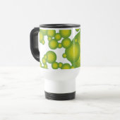 De groene styling van de jaren 70 reisbeker (Voorkant links)