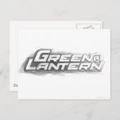 De groene Tekening van de Lantaarn Briefkaart (Voorkant / Achterkant)