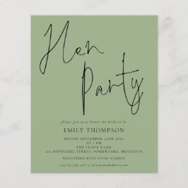 De Groene Uitnodiging van de Partij van de Partij