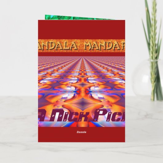 De "groene" Valentijn Kaart (Achterkant)