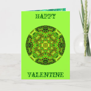 De "groene" Valentijn kaart