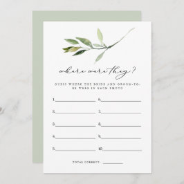 De Groene van ISABELLA Boho waar zij het spel brac Kaart