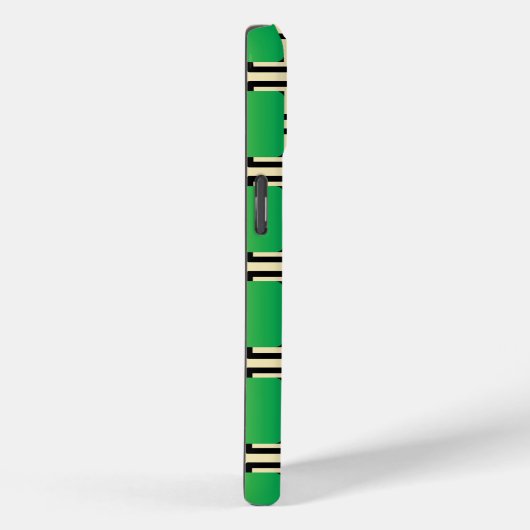De groene verloopvierkanten  Case-Mate iPhone case (Achterkant / Rechts)