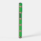 De groene verloopvierkanten  iPhone 15 case (Rechterkant)