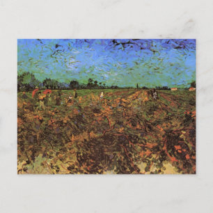 De Groene Vineyard van Vincent van Gogh Briefkaart