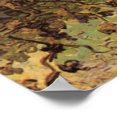 De Groene Vineyard van Vincent van Gogh Poster (Hoek)