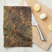 De Groene Vineyard van Vincent van Gogh Theedoek (Quarter Fold)