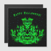 De groene Vlammonster in de Starlight Sky (Voorkant / Achterkant)