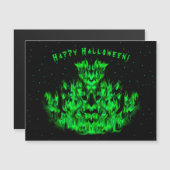 De groene Vlammonster in de Starlight Sky (Voorkant / Achterkant)