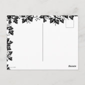 De groene Vlammonster in de Starlight Sky Briefkaart (Achterkant)