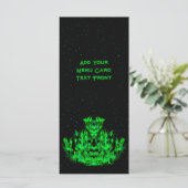 De groene Vlammonster in de Starlight Sky Menu (Staand voorkant)