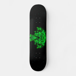 De groene Vlammonster in de Starlight Sky Skateboard