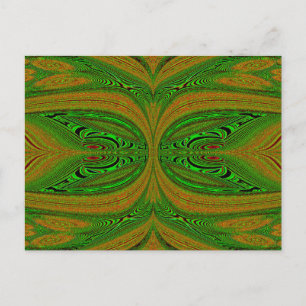 De groene vlinder briefkaart