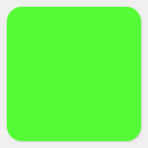 De Groene Voor de betere inkomstklasse Passende Vierkante Sticker