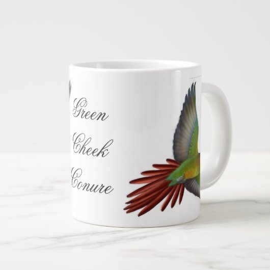 De groene wang zorgt voor Mok (Voorkant rechts)