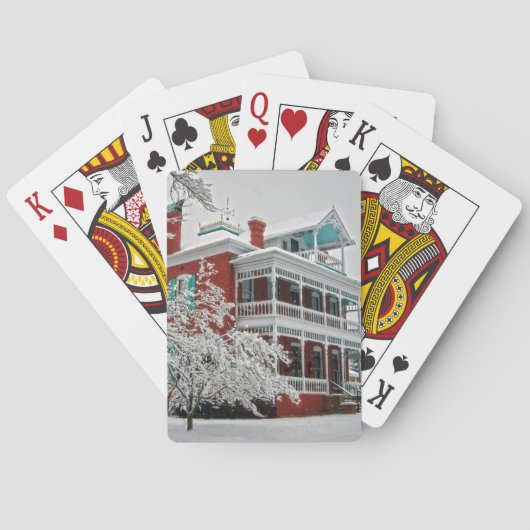 De groene weg Inn Pokerkaarten (Achterkant)