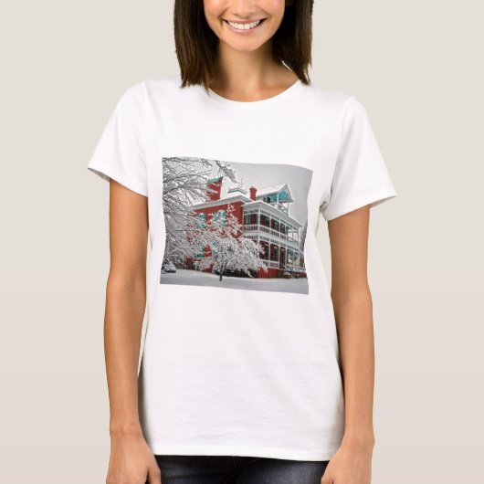 De groene weg Inn T-shirt (Voorkant)