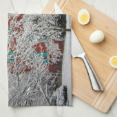 De groene weg Inn Theedoek (Quarter Fold)