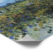 De groene wijnbouw, Van Gogh Fine Art Poster (Hoek)