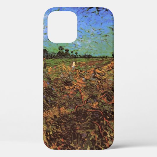De Groene Wijngaard door Vincent van Gogh Case-Mate iPhone Case (Achterkant)