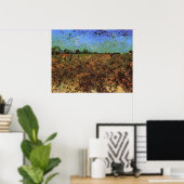 De Groene Wijngaard door Vincent van Gogh Poster (Thuiskantoor)