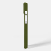 De Groene Witte Naam van het Kalligrafie van het E Case-Mate iPhone Case (Achterkant / Links)