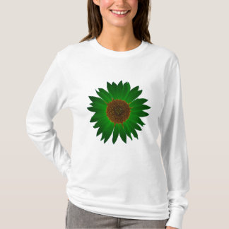De groene zonnebloem - T-shirt