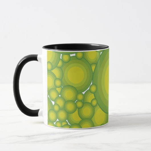 De Groenen bubbelen Mok (Links)