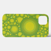 De groenen bubbels Case-Mate iPhone case (Achterkant (horizontaal))