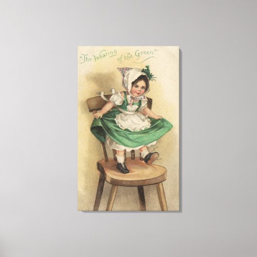 De Groenen Canvas Afdruk (Voorkant)