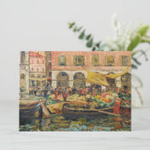 De groentemarkt, Venetië | Louis Abel-Truchet (Staand voorkant)