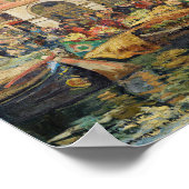 De groentemarkt, Venetië | Louis Abel-Truchet Poster (Hoek)