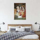 De groenten- en fruitmarkt canvas afdruk (Insitu (Slaapkamer))