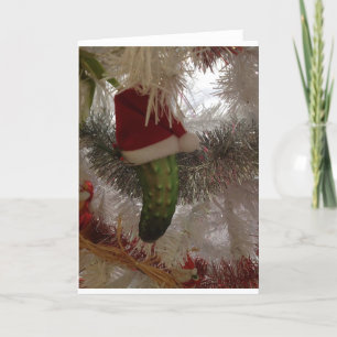 De groenten in het zuur van Kerstmis Feestdagen Kaart