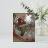 De groenten in het zuur van Kerstmis Feestdagenkaart (Staand voorkant)