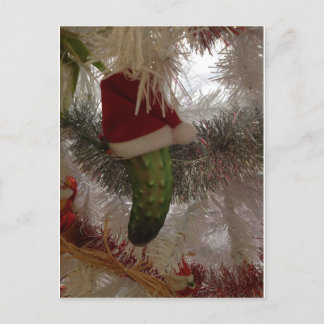De groenten in het zuur van Kerstmis Feestdagenkaart