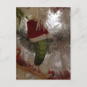 De groenten in het zuur van Kerstmis Feestdagenkaart (Voorkant)