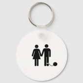 De groep "Ball and Chained" Sleutelhanger (Voorkant)