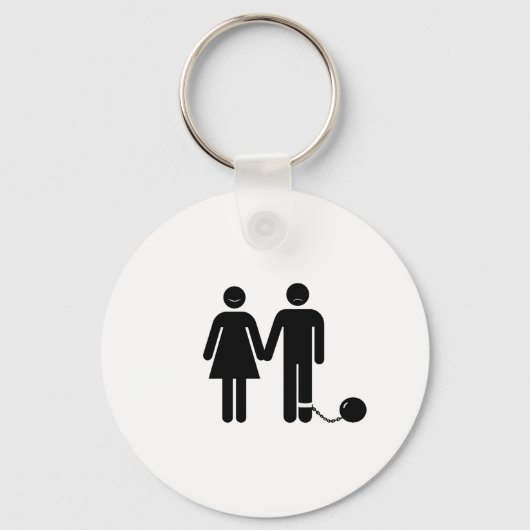 De groep "Ball and Chained" Sleutelhanger (Voorkant)