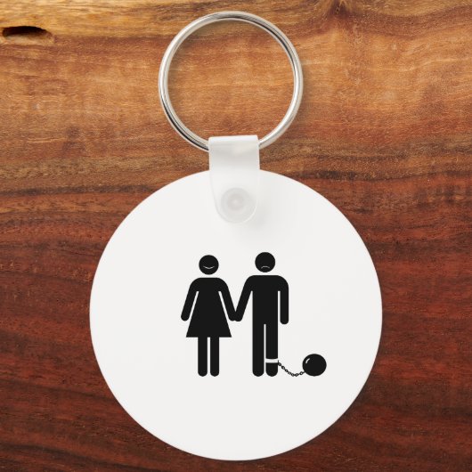 De groep "Ball and Chained" Sleutelhanger (Voorkant)