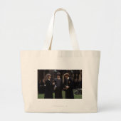 De groep buiten Hogwarts Grote Tote Bag (Voorkant)