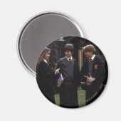 De groep buiten Hogwarts Magneet (Voorkant / Achterkant)