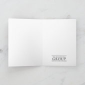 De groep ingezetenen: Triple Decker Card Kaart (Binnen)