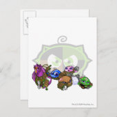 De Groep van het Meer van Kiko van het team Briefkaart (Voorkant / Achterkant)