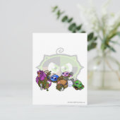 De Groep van het Meer van Kiko van het team Briefkaart (Staand voorkant)