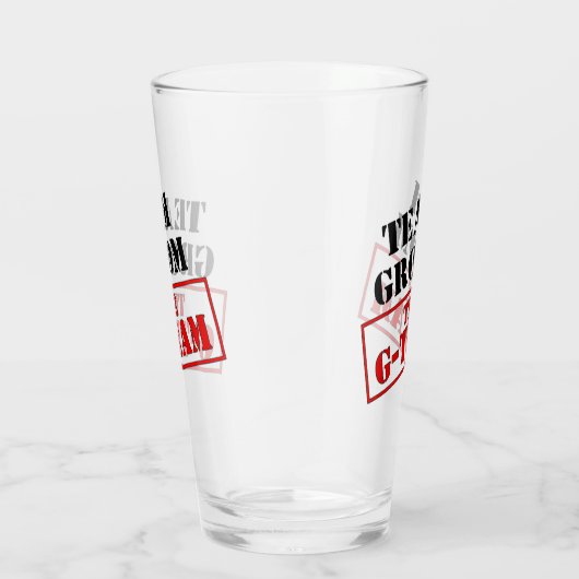 De groep van het Team van G-Team Glas (Rechts)