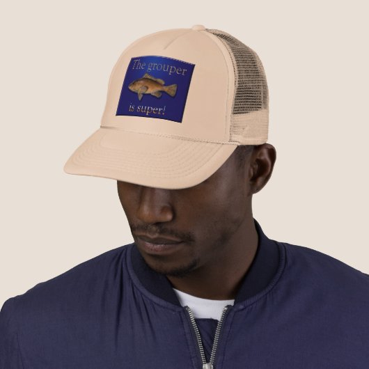 De groepering is supervisserij-pet trucker pet (In situ)