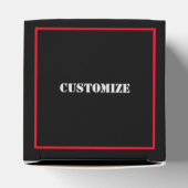 De groepskubus van het team van het G-Team Bedankdoosjes (Bovenkant)